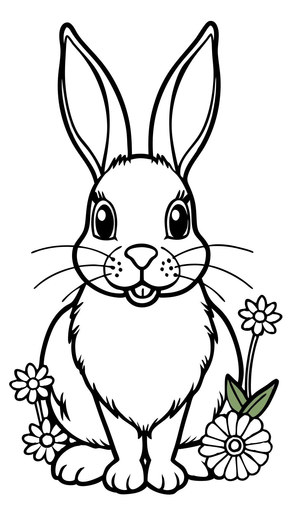 coloriages de lapin imprimables